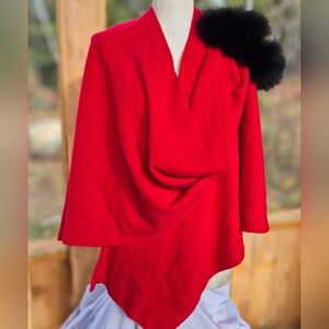 Mitchies Wrap Style Shawl 100% Wool